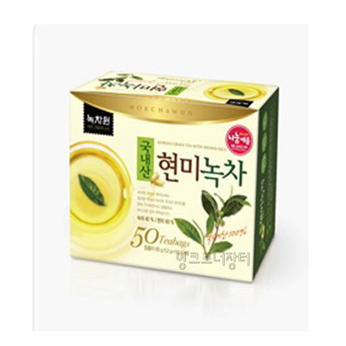녹차원 국내산 현미녹차 Korean Green tea with Brown rice 50T 1.2g